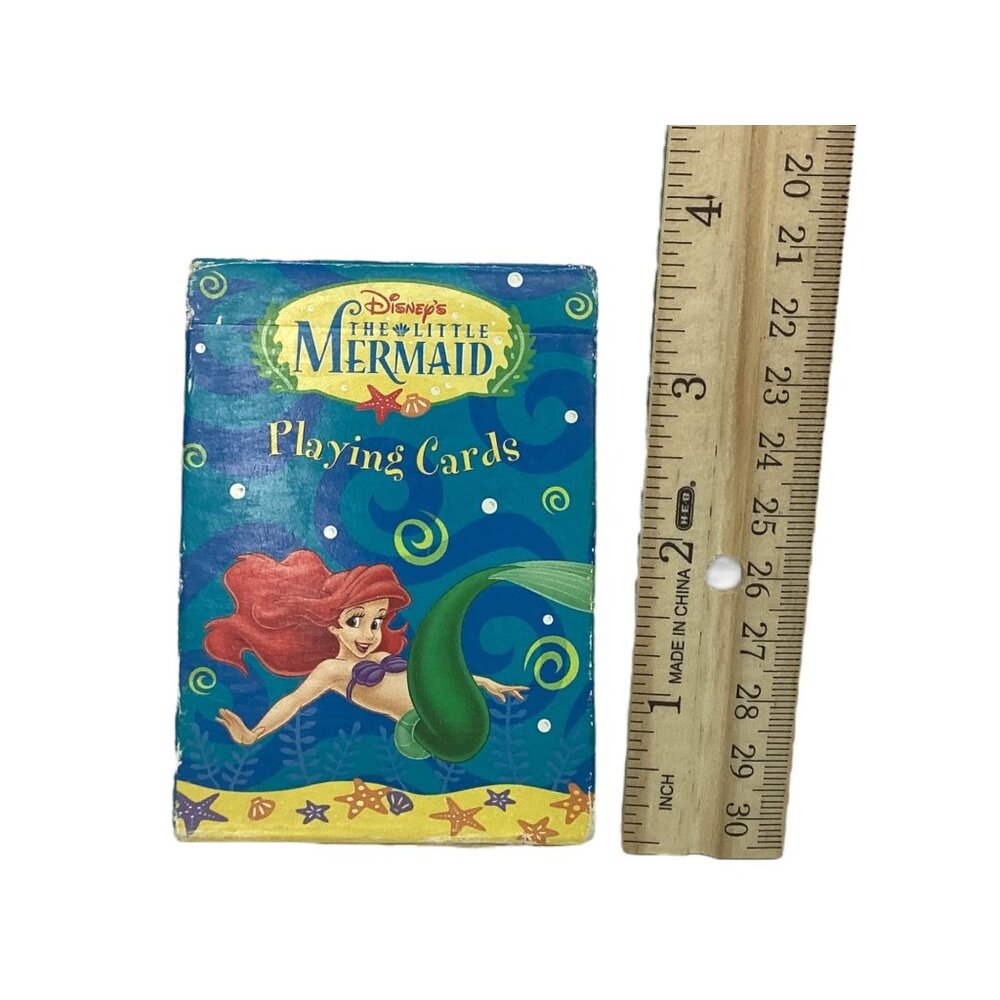 Disneys The Little Mermaid Ariel Playing Cards By U.S. Playing Card Co. NOB